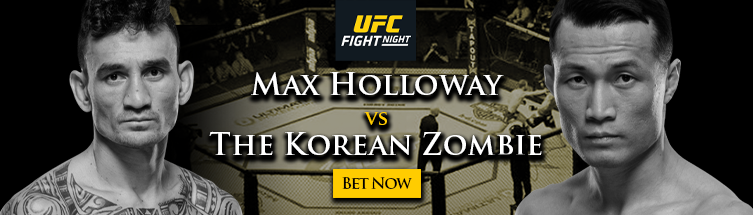 UFC Fight Night: Holloway vs. The Korean Zombie Betting